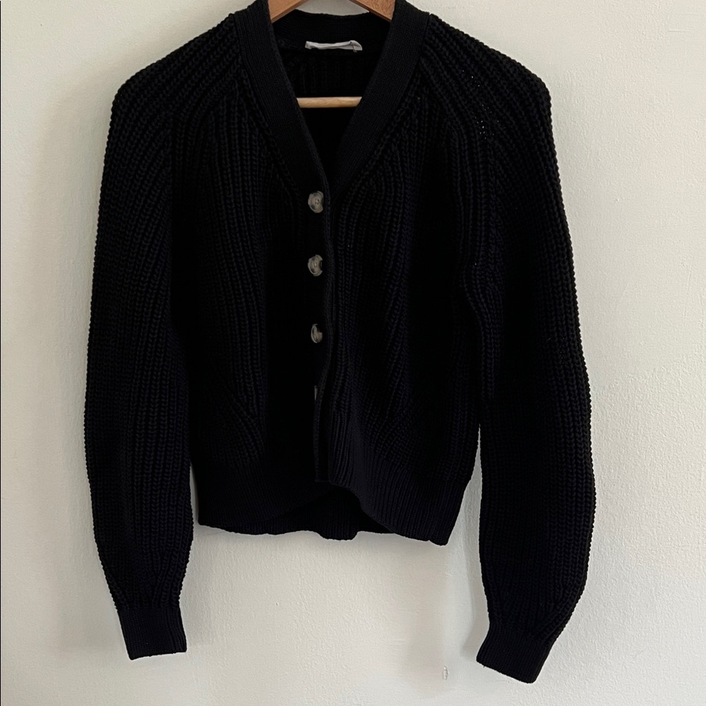 Everlane The Texture Cotton Cardigan Size S
